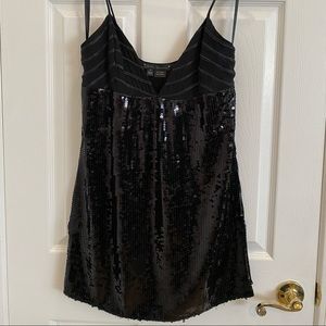 LBD w/ POCKETS, SEQUINS, LEATHER & SILK!